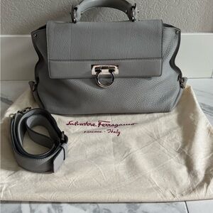 Salvatore Ferragamo Gray Sofia Bag